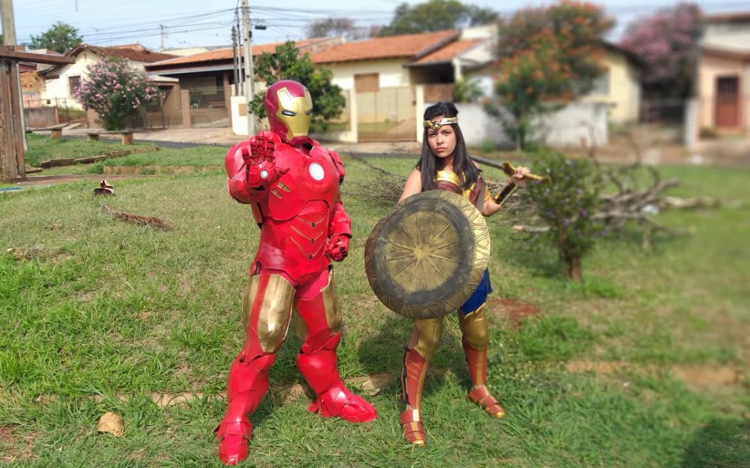 Homem de Ferro e Mulher Maravilha